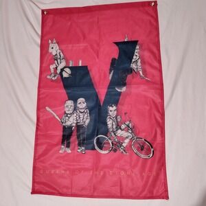 Queens of the Stone Age Villains Album Art Banner Flag Red 37x23.5 QOTSA
